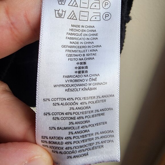 MICHAEL Michael Kors Black Zip-Up Cardigan Size Small - Picture 9 of 15